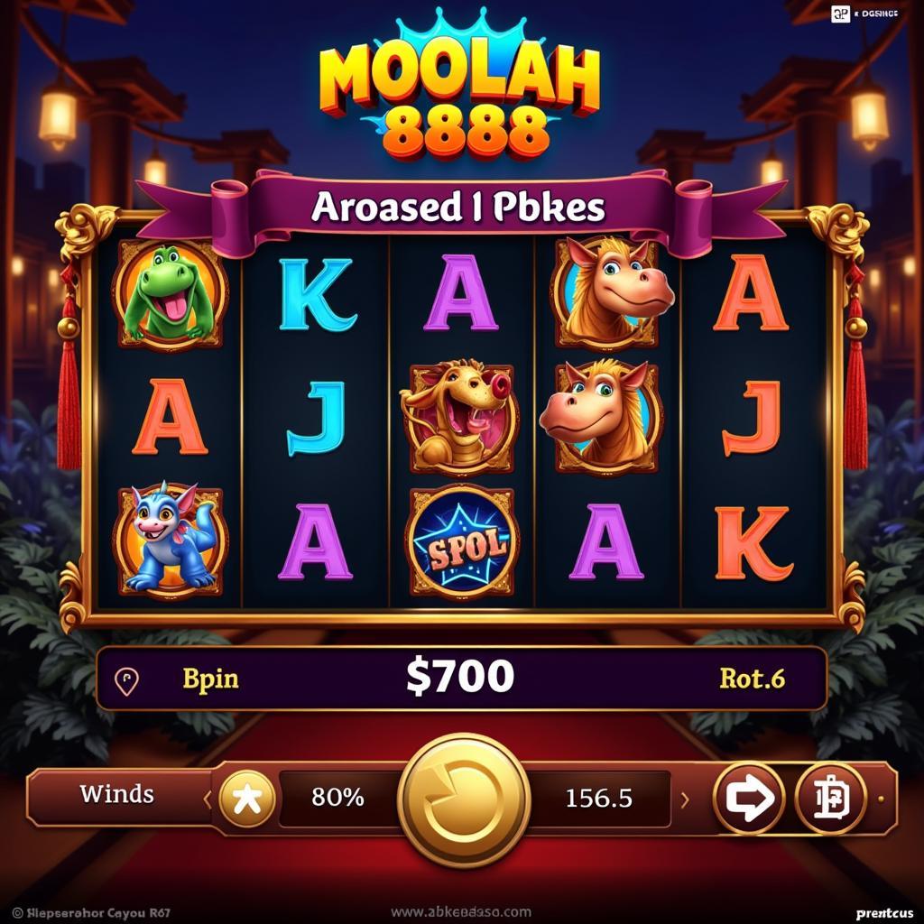 Moolah VIP 8888 Gameplay Screenshot