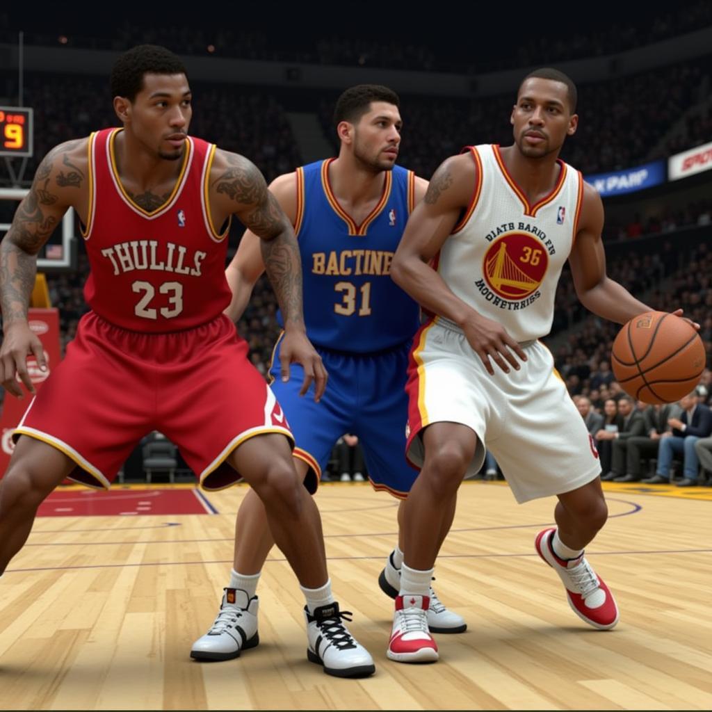 NBA 2K12 DLC In-Game Screenshot