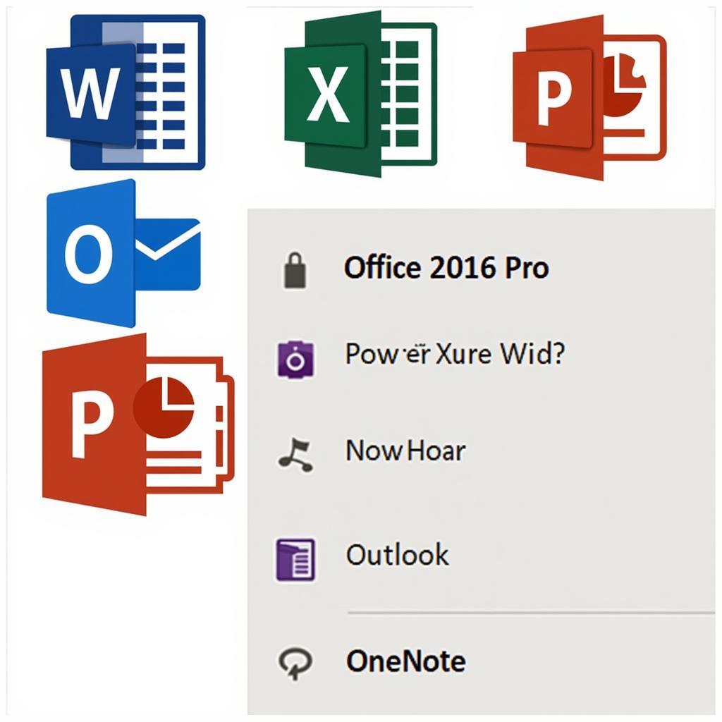 Office 2016 Pro Applications