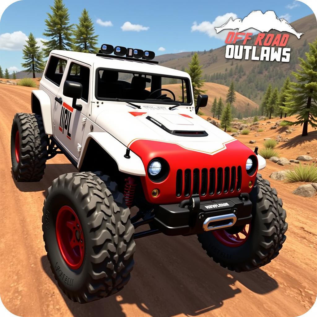 Offroad Outlaws Mod APK Gameplay Screenshot