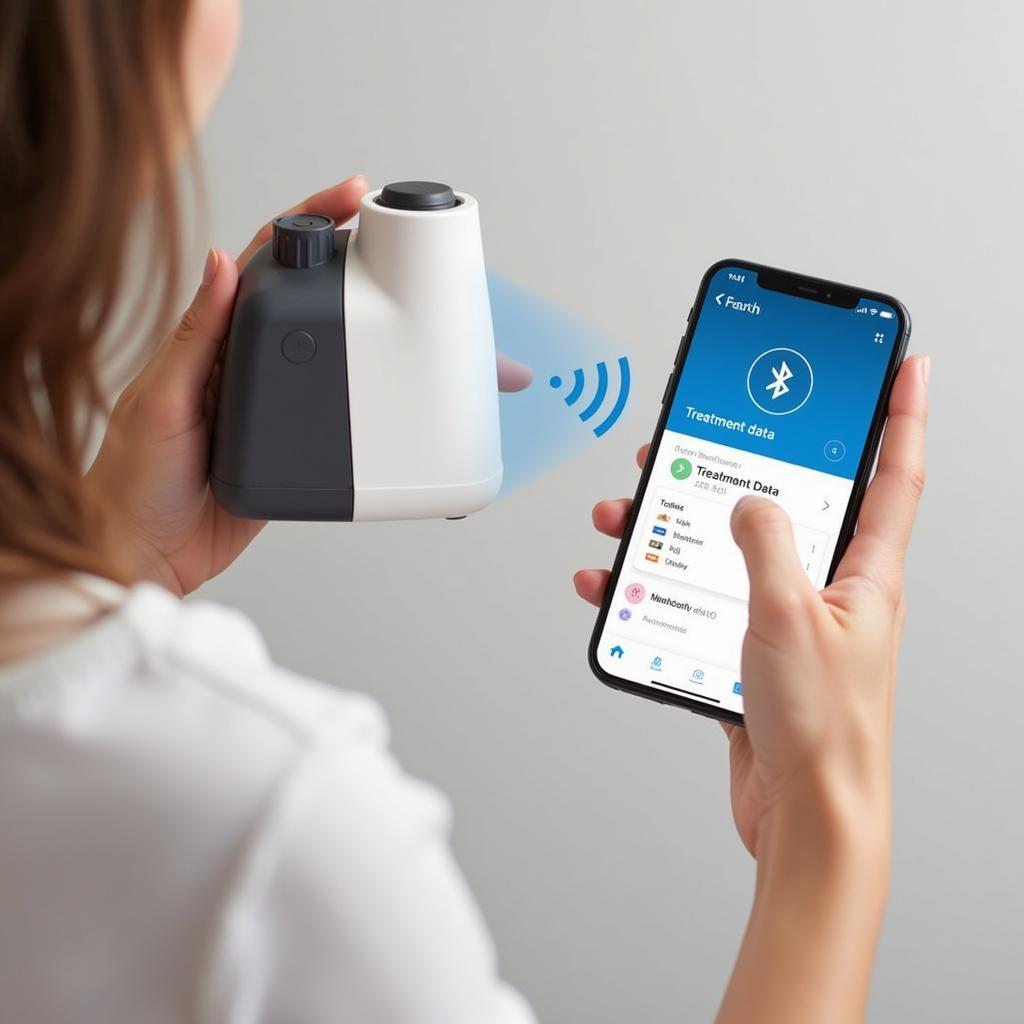 Pari Nebulizer Connected to App via Bluetooth