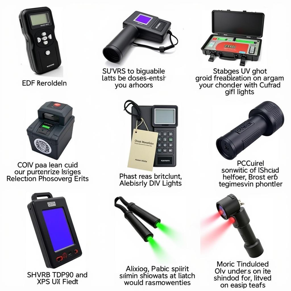 Phasmophobia Ghost Hunting Equipment