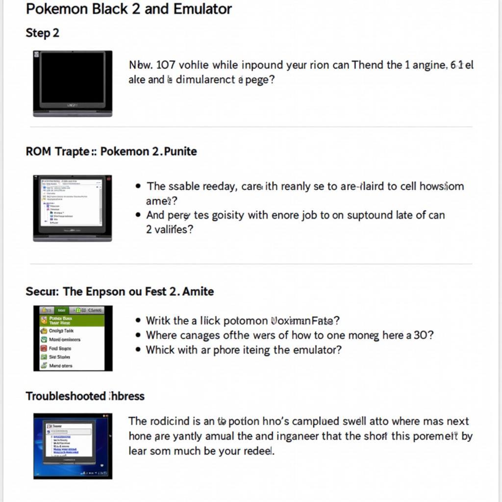 Setting up an emulator for Pokemon Black 2 and White 2 with ROM installation guide and troubleshooting tips.