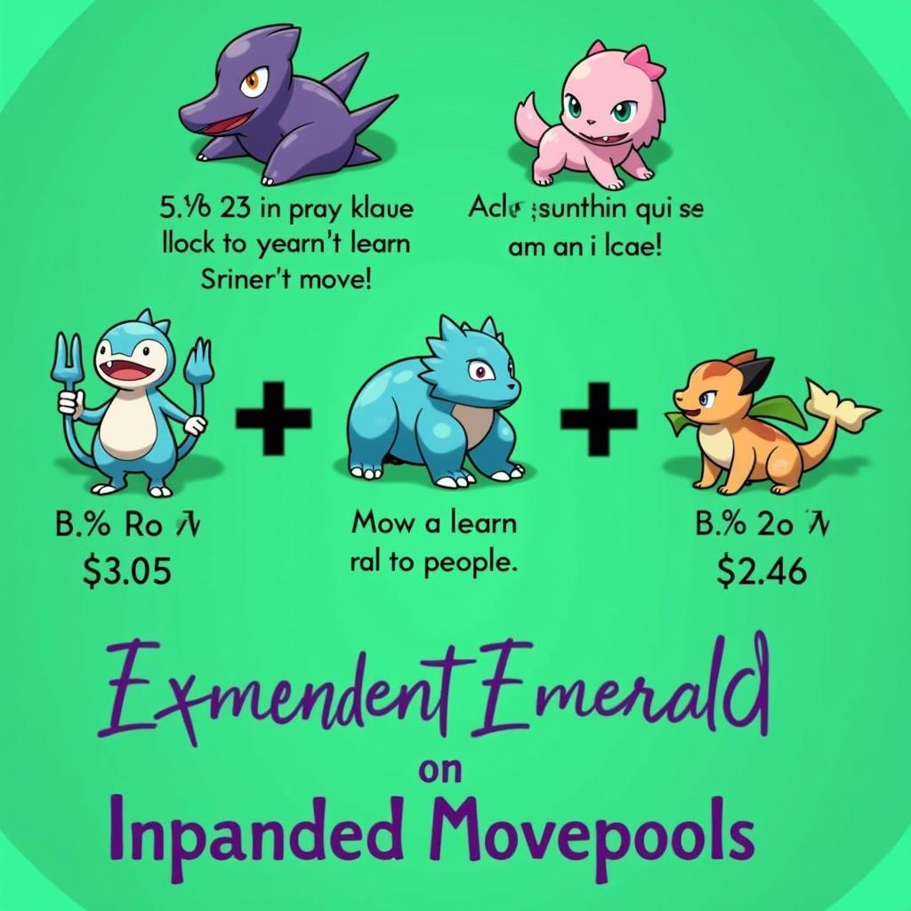 Pokemon Inclement Emerald New Movesets