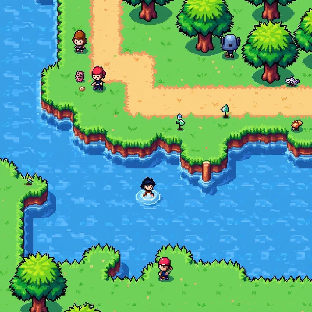 Pokemon Liquid Crystal Gameplay Screenshot