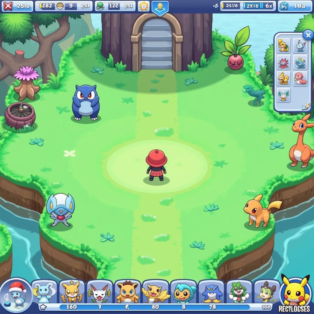 Pokemon Perfect Crystal Gameplay Screenshot