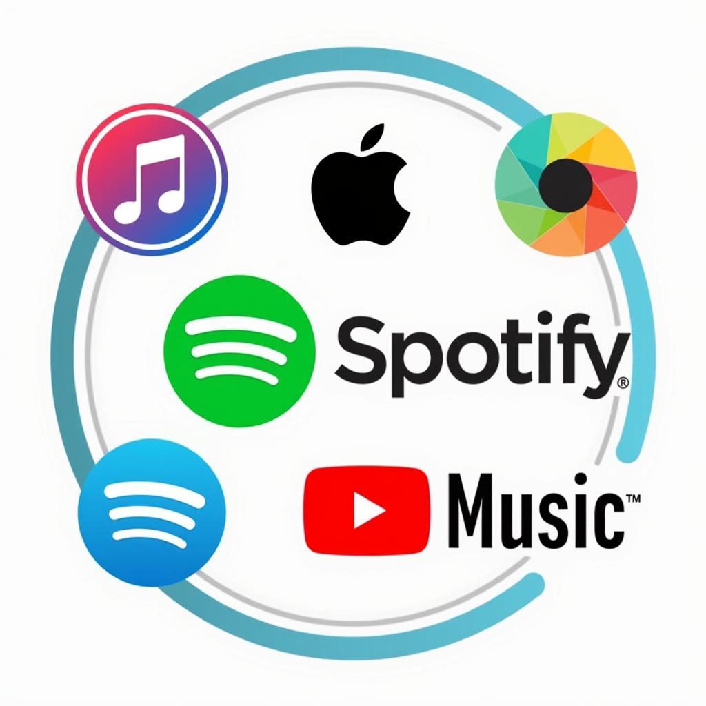 Choosing legal alternatives for downloading music: Spotify, Apple Music, YouTube Music.