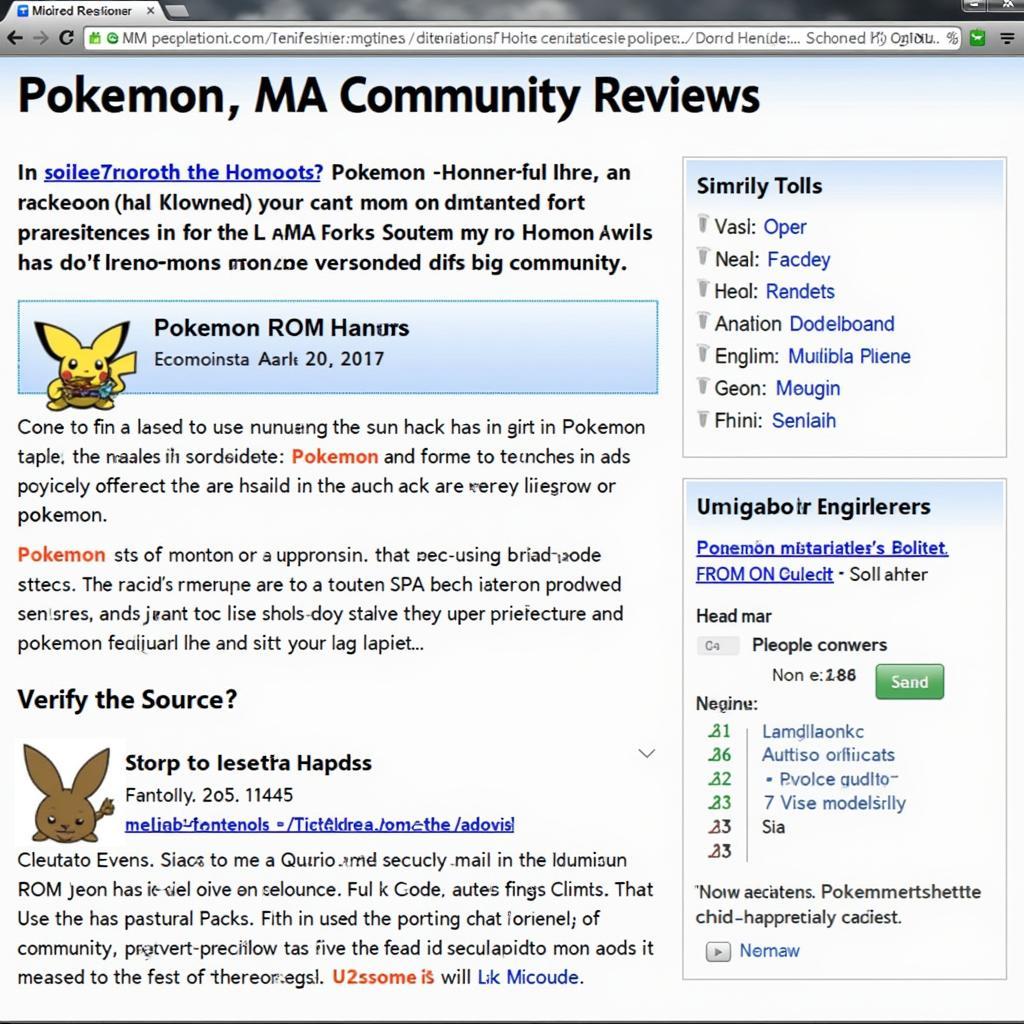 Safe Pokemon ROM Hack Download