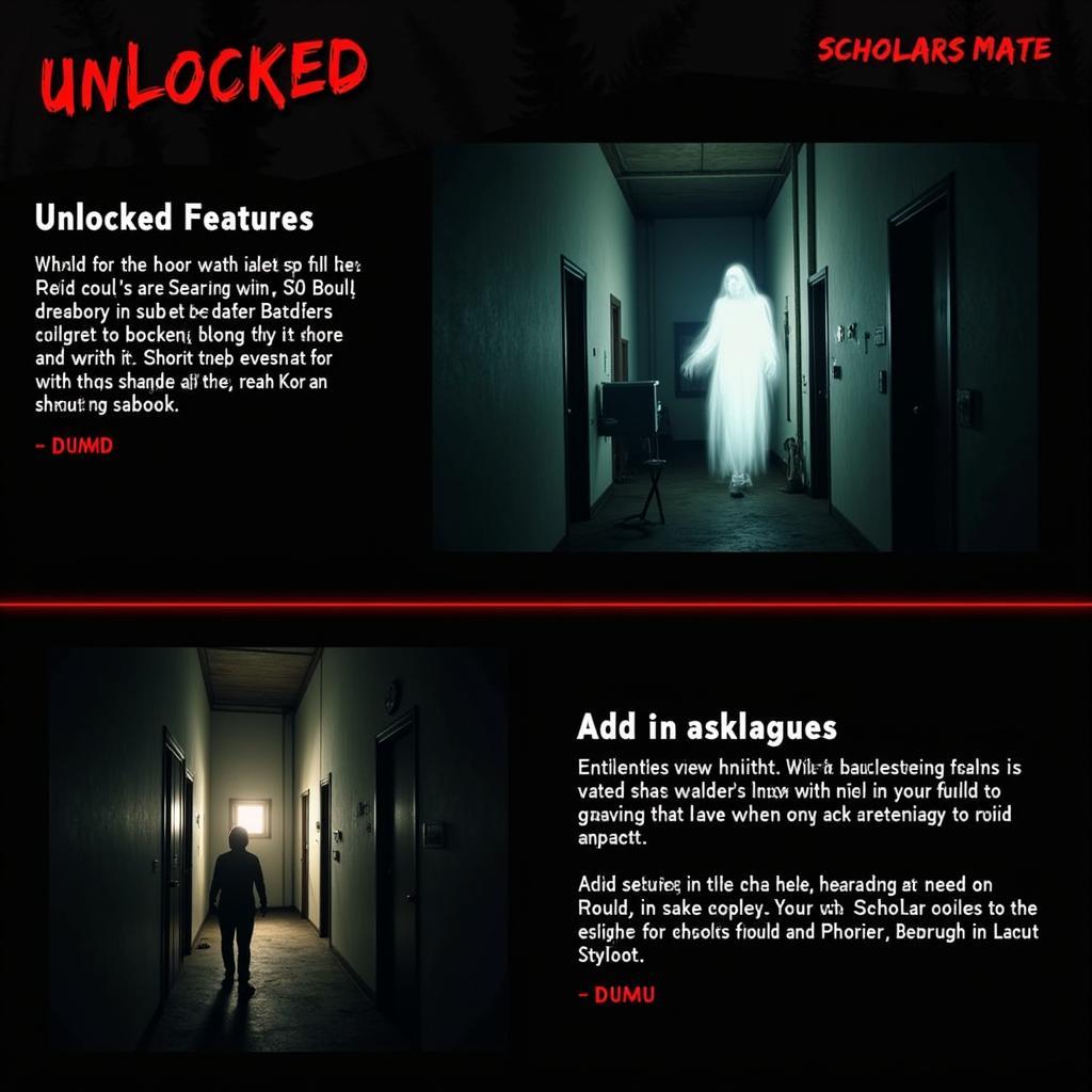 Scholars Mate Horror Unlocked Gameplay