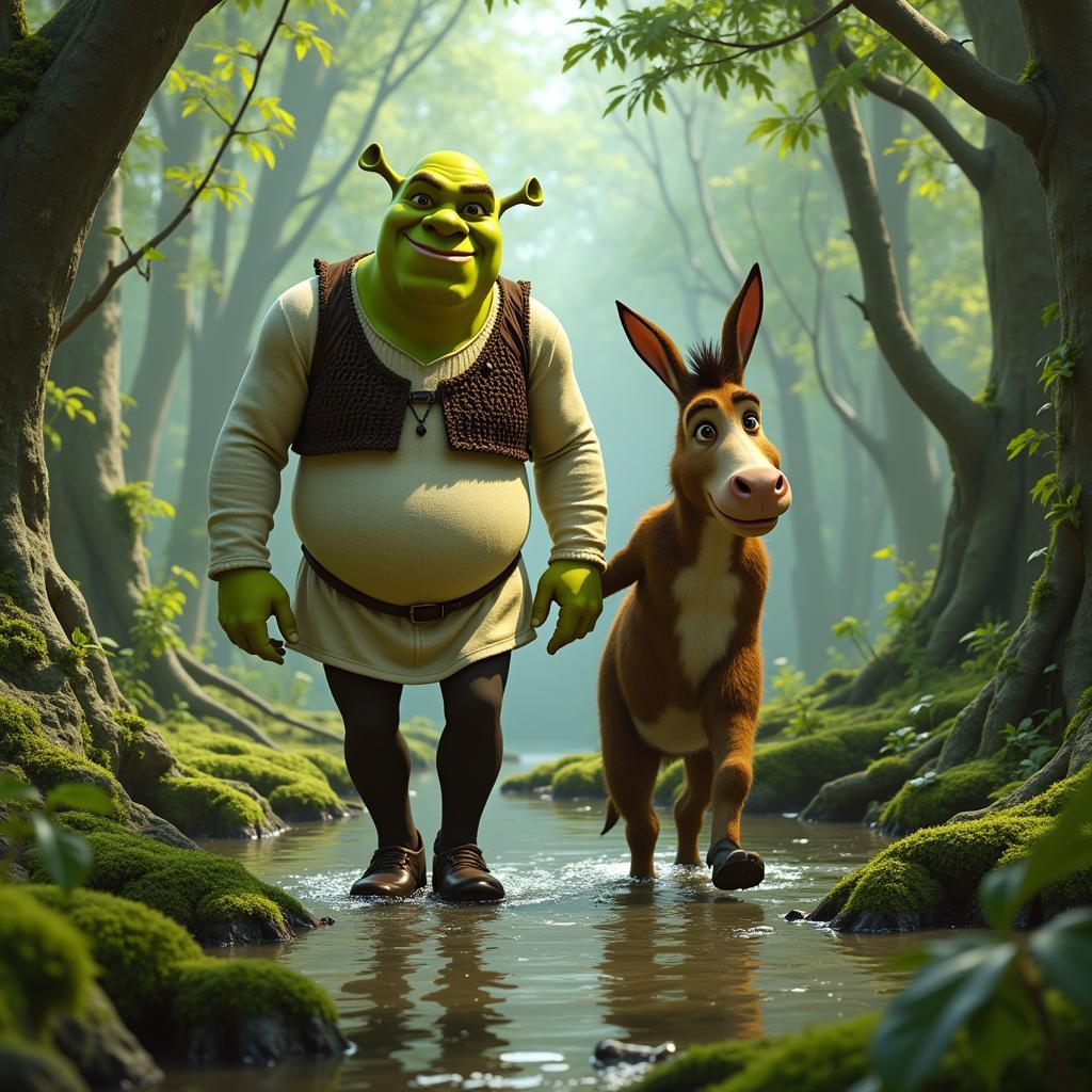 Shrek 2 Gameplay on Android: Navigating the Swamp