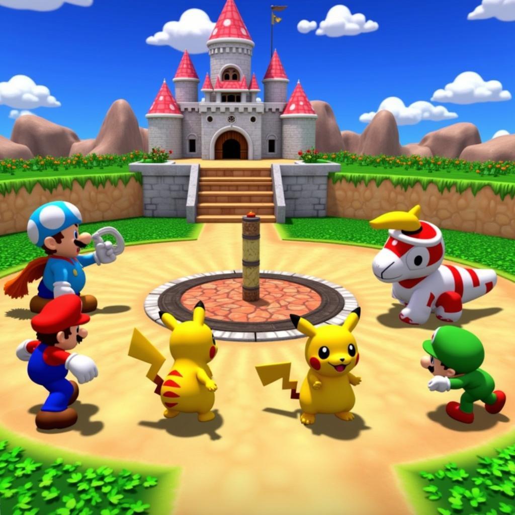 Smash Bros 64 Gameplay Screenshot