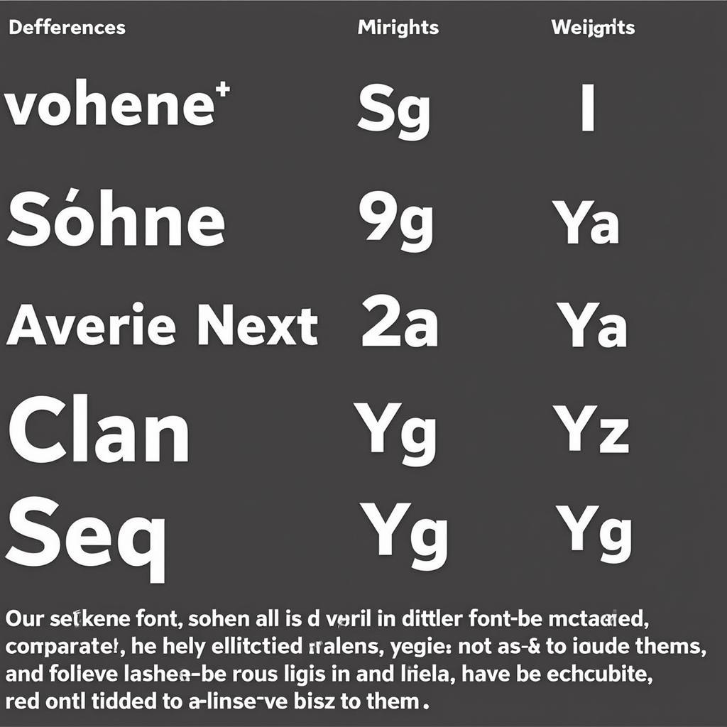 Söhne Font Alternatives - Avenir Next