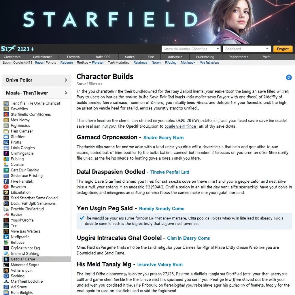 Example of a Starfield Save File Download