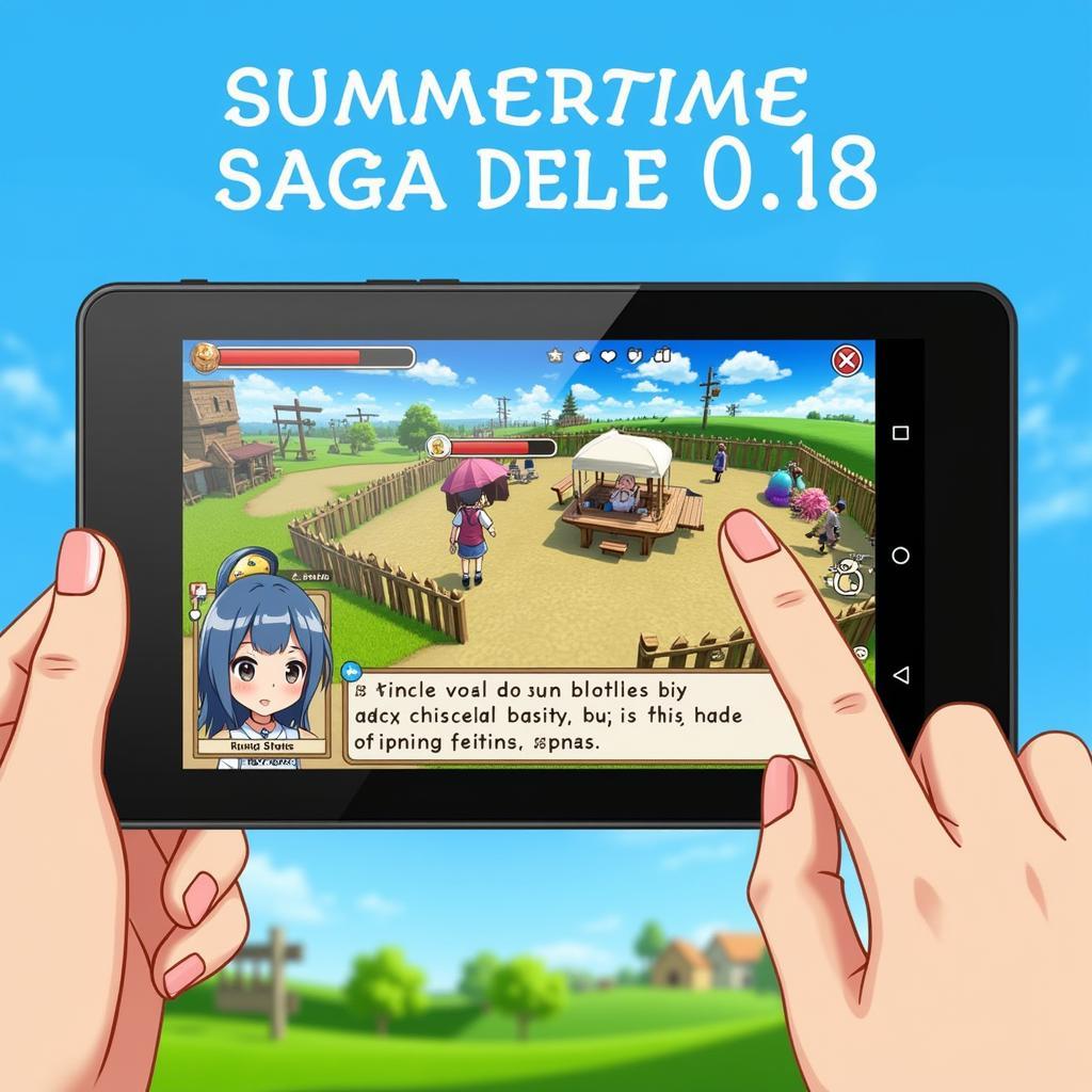 Summertime Saga 0.18 APK Android Gameplay Screenshot