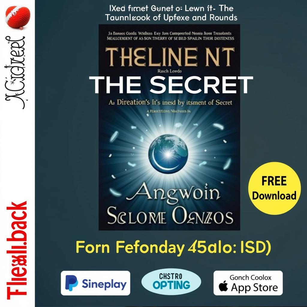 The Secret audiobook cover art with a focus on free download options.