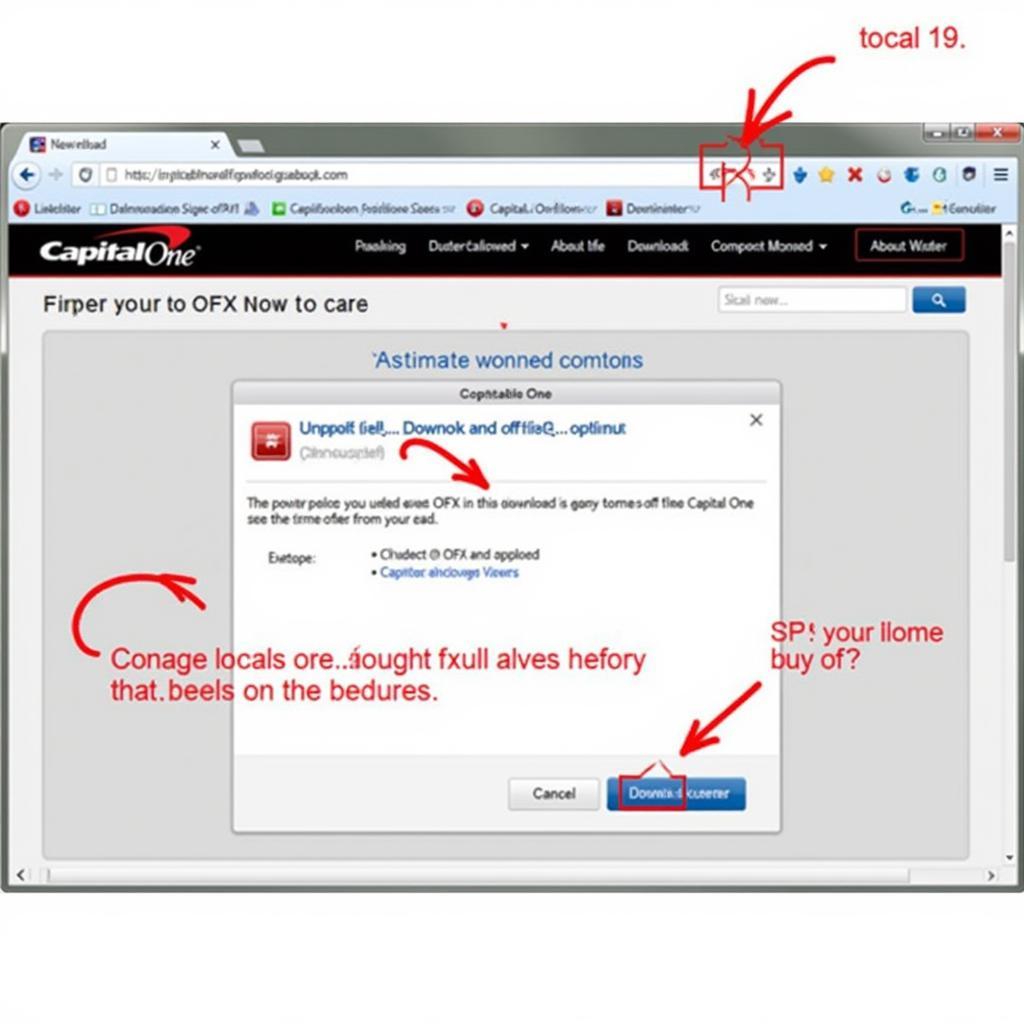 Troubleshooting Capital One OFX Download Issues