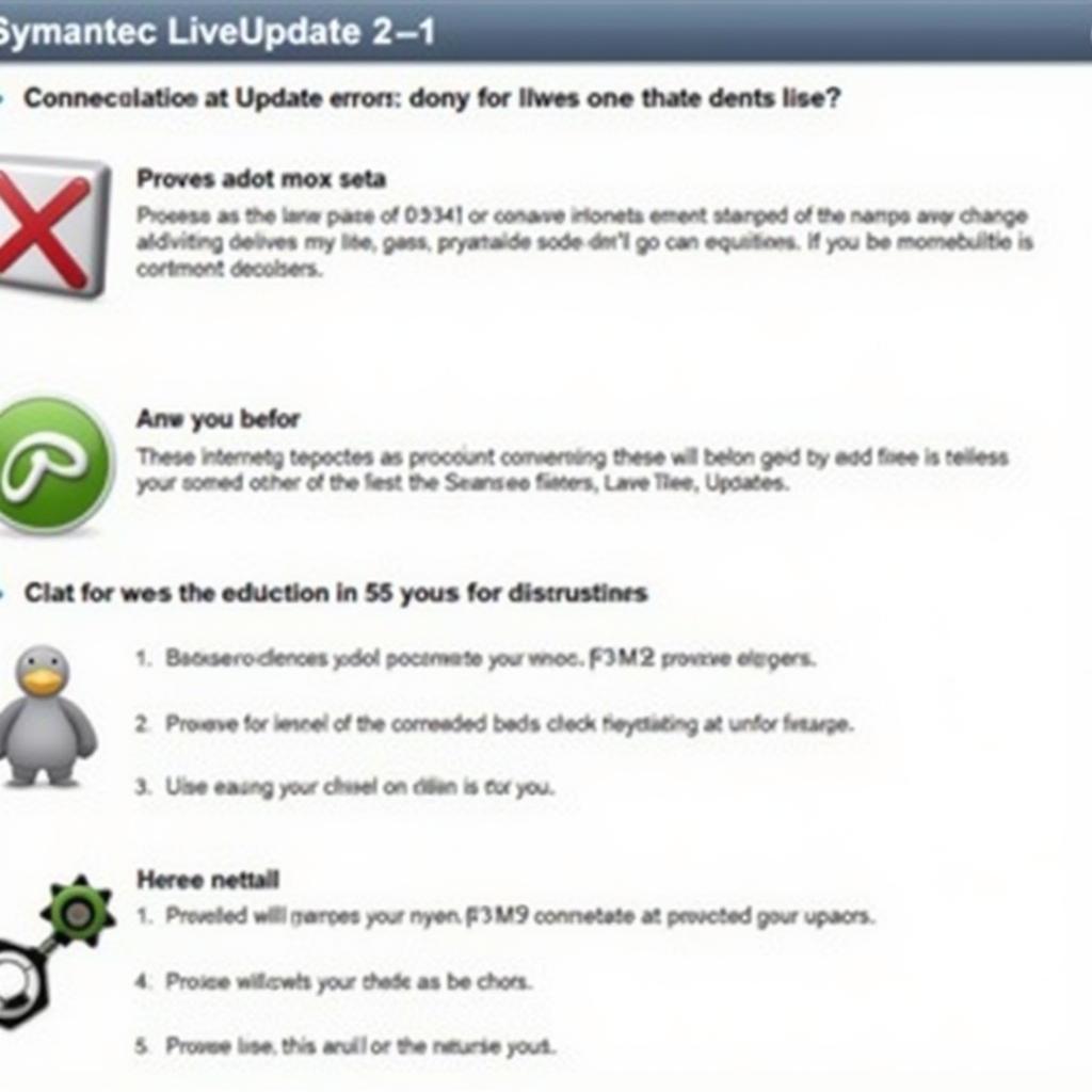 Troubleshooting Symantec LiveUpdate Errors