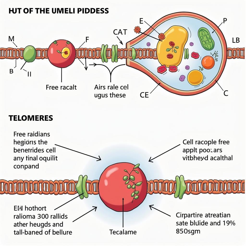 Understanding the Aging Process: A Visual Representation of Cellular Changes Over Time