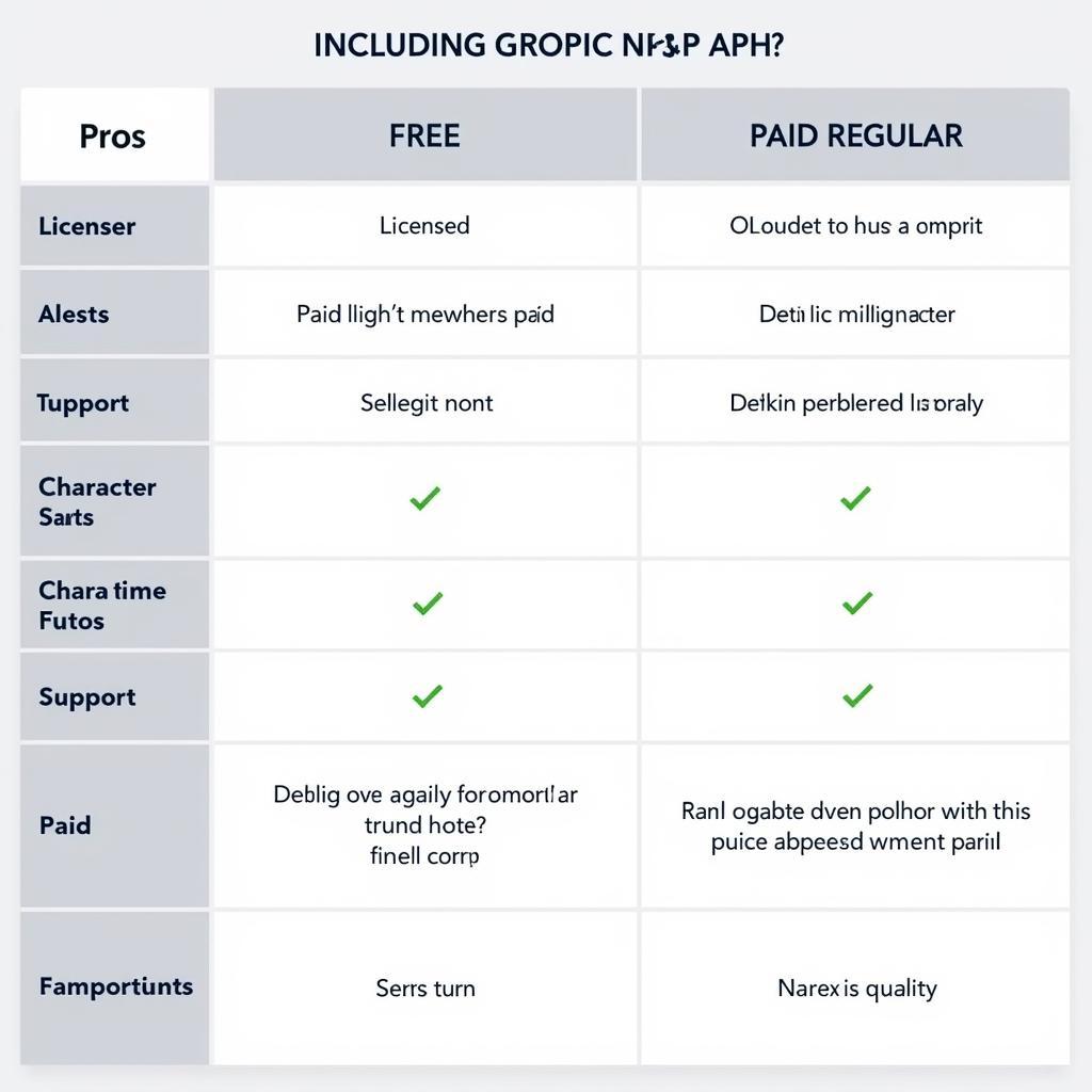 Free vs. Paid Upright Regular Fonts