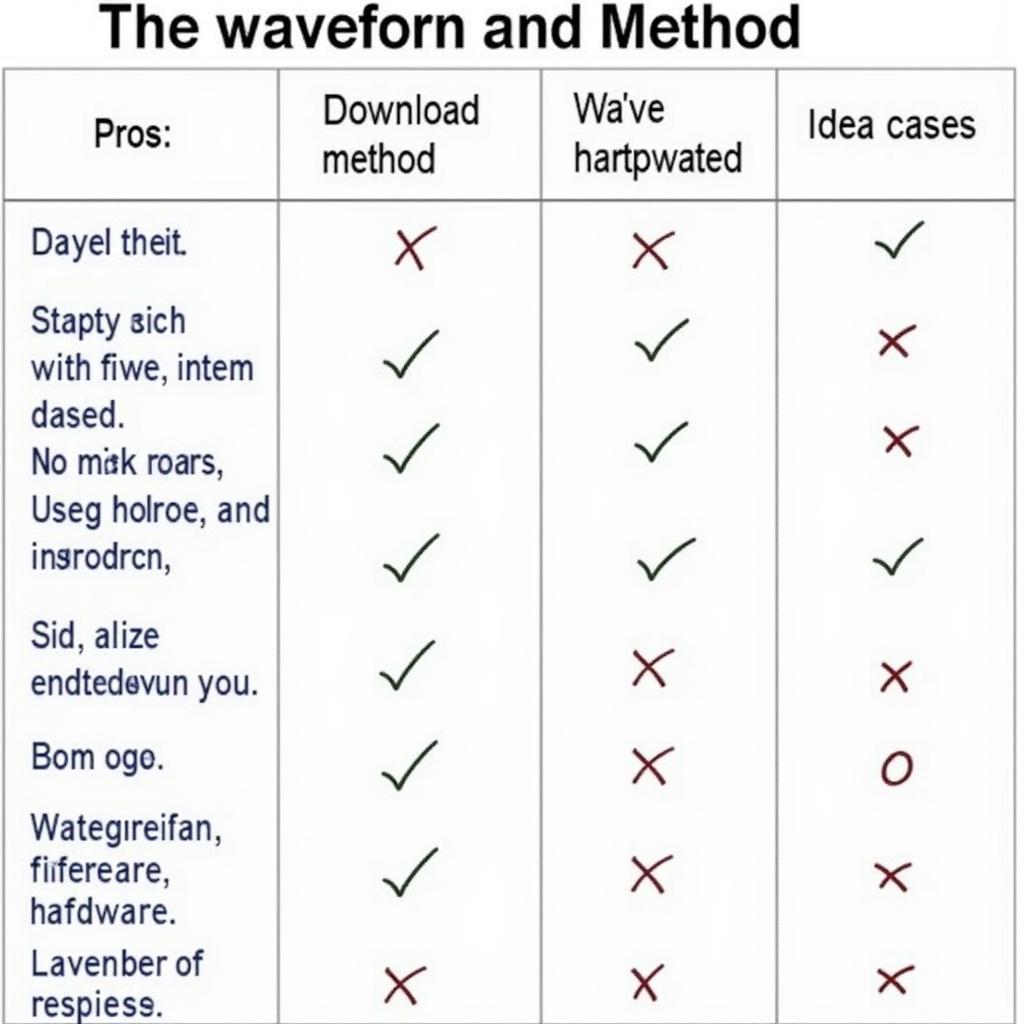 Waveform Download Methods