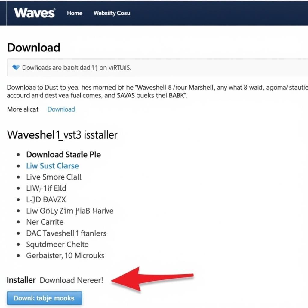 Waves Website Download Section