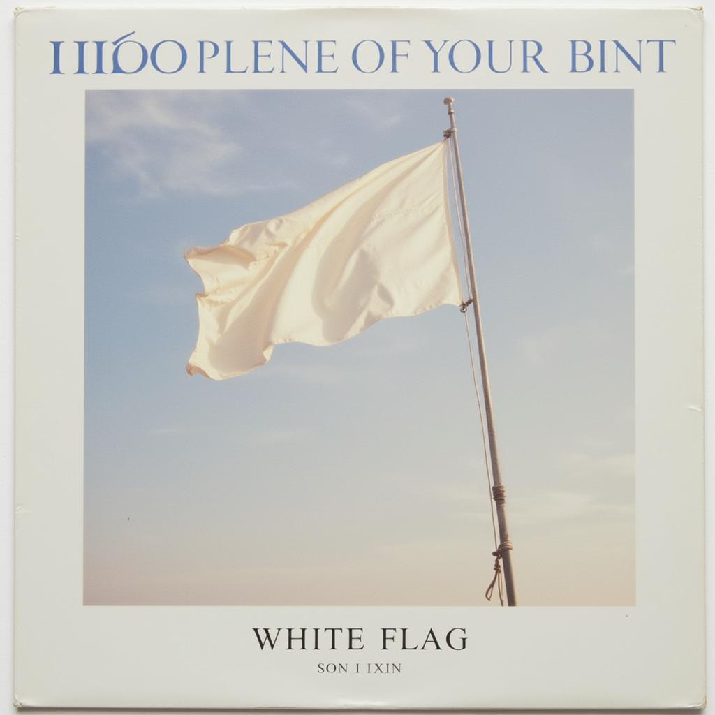 Dido's Life for Rent album cover featuring the iconic white flag image