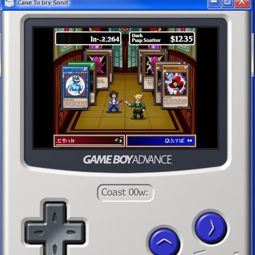 Yu-Gi-Oh! R on GBA Emulator