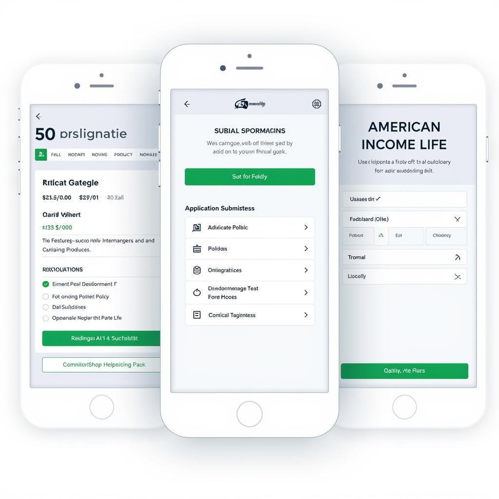 American Income Life eApp Interface