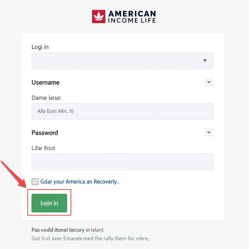 American Income Life Eapp Login Screen