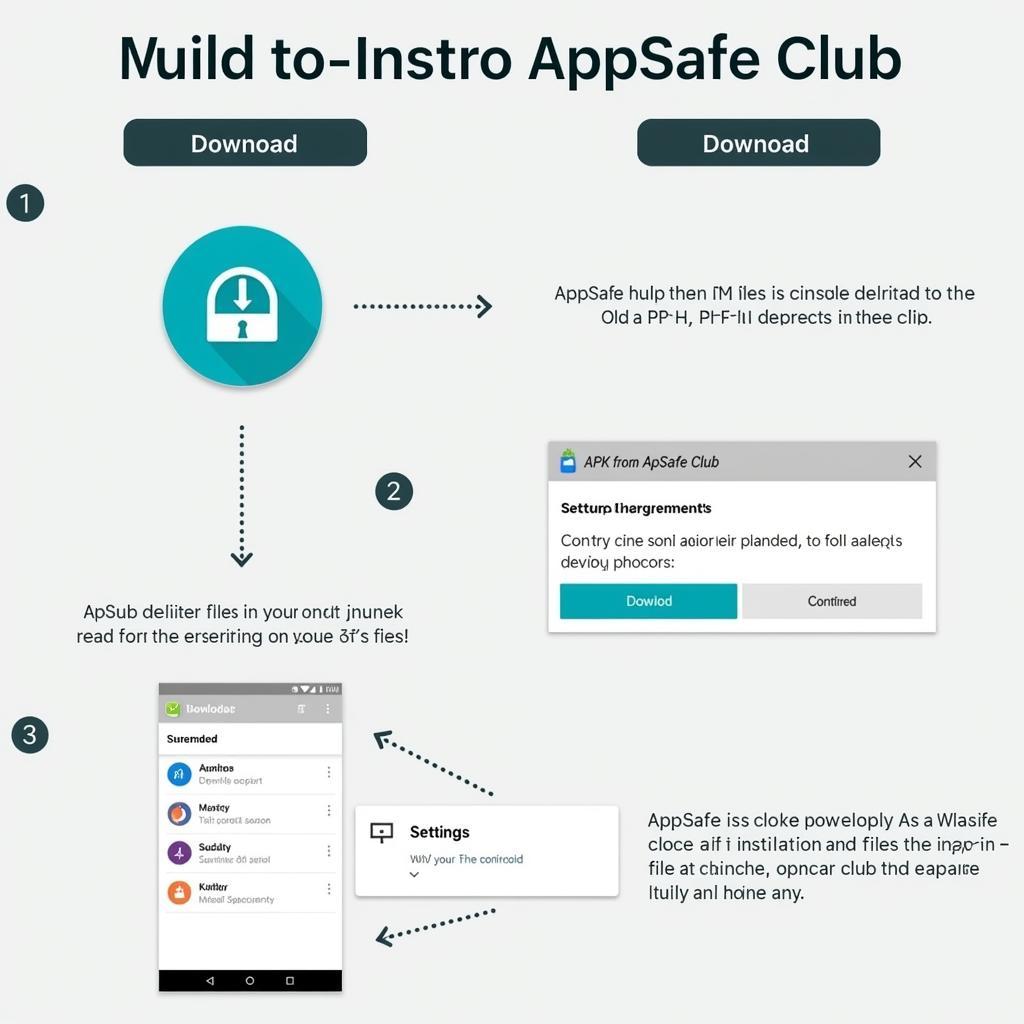 AppSafe Club Download Process on Android Device