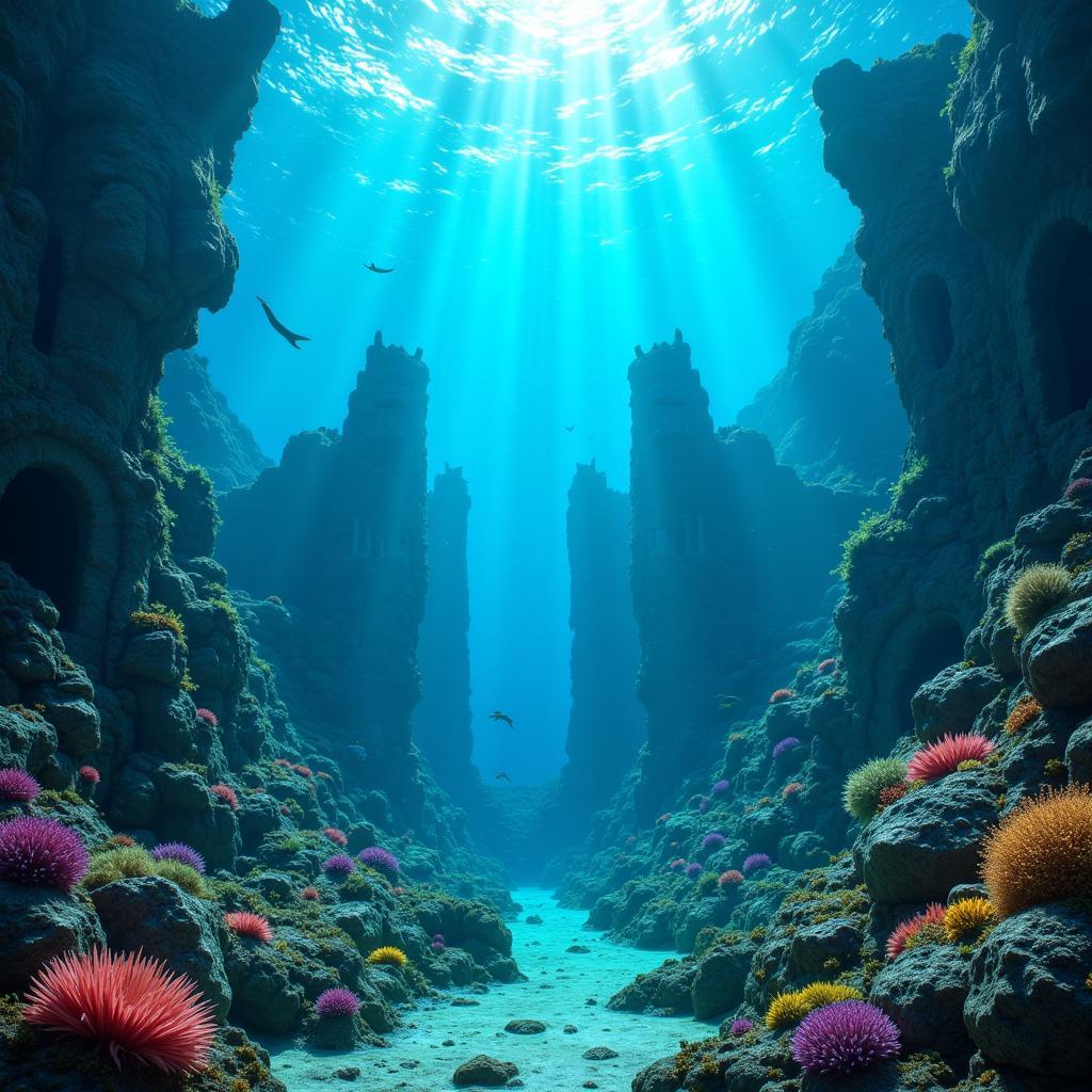 Atlantis Quest Underwater Scene