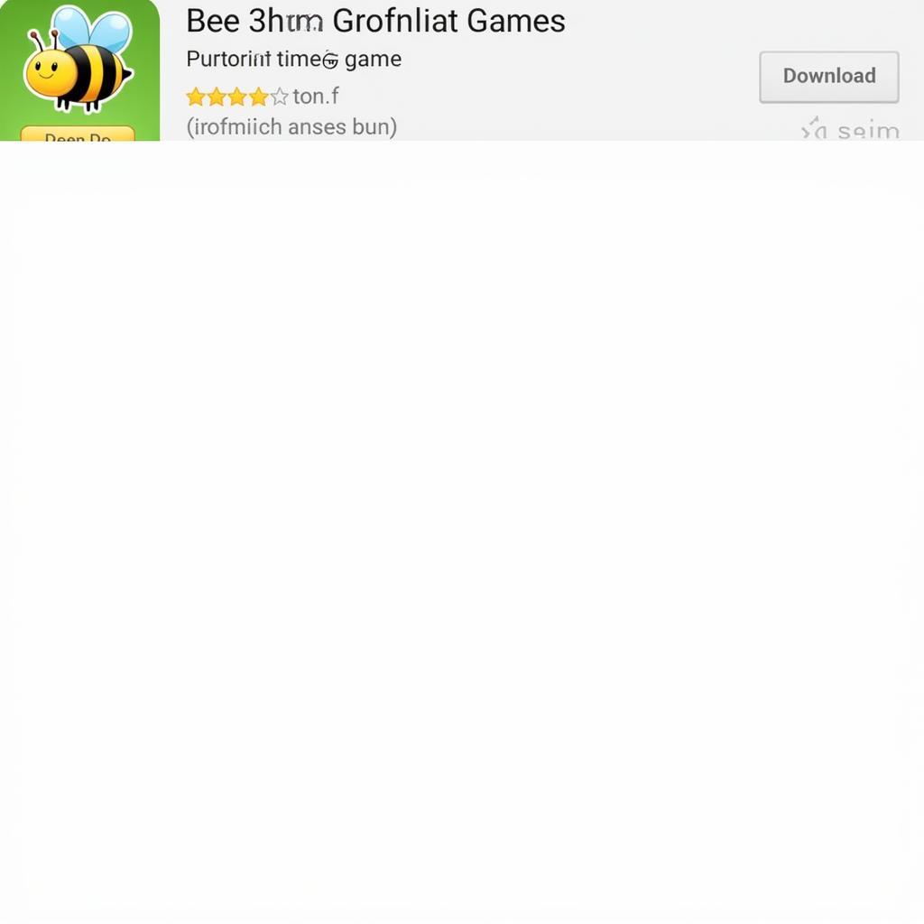 Bee 3 Google Play Store Listing