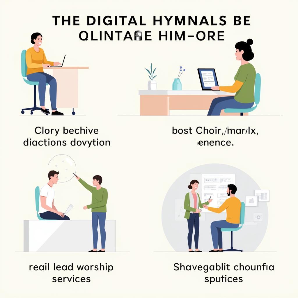 Benefits of Digital Hymnals: Illustrating the advantages of using digital hymnals for personal and congregational worship.