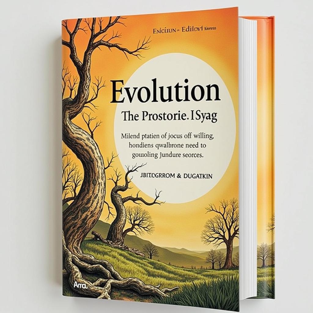 Cover of the Evolution Textbook by Bergstrom and Dugatkin