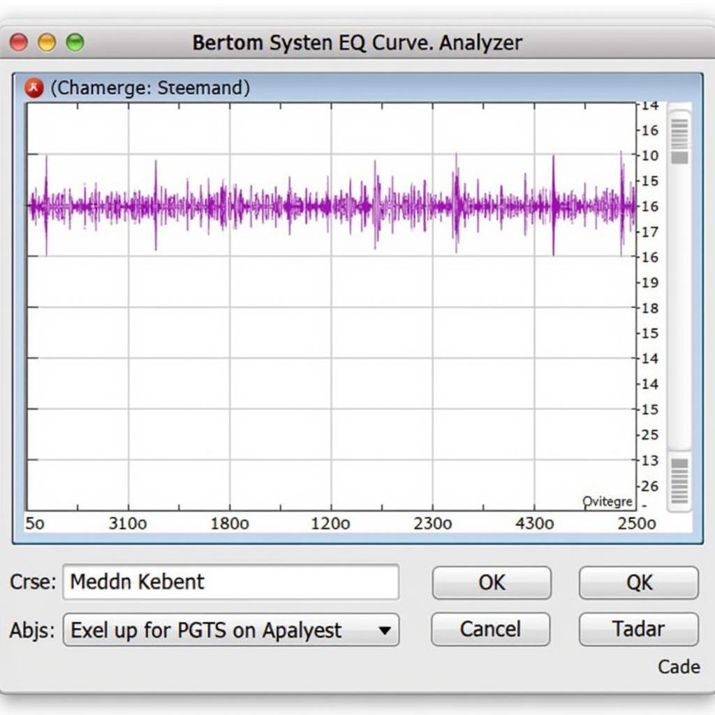 Bertom EQ Curve Analyzer Interface