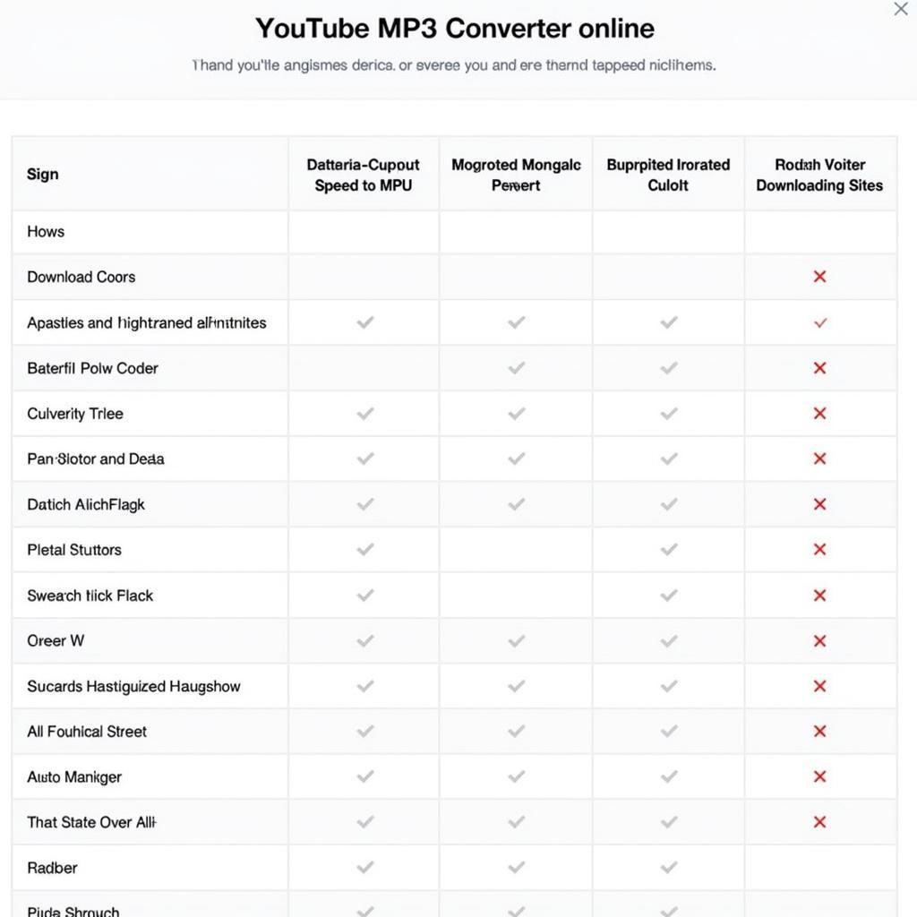 Best YouTube to MP3 Converters Comparison