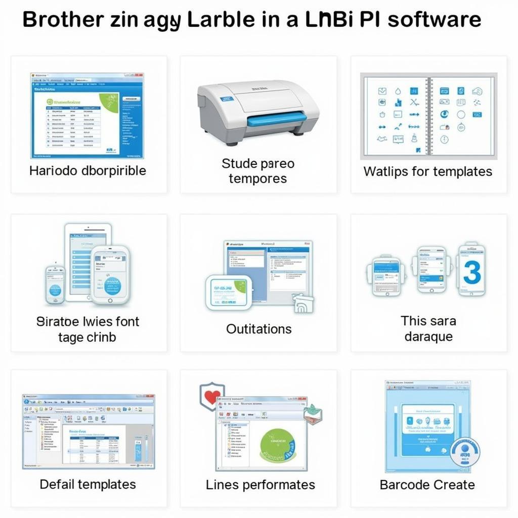 Brother P-Touch D610BT Software Features