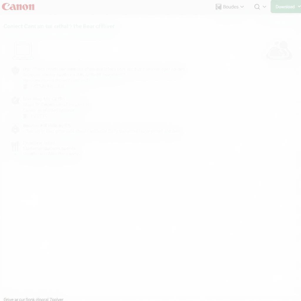 Downloading Canon C3530i Driver from Official Website