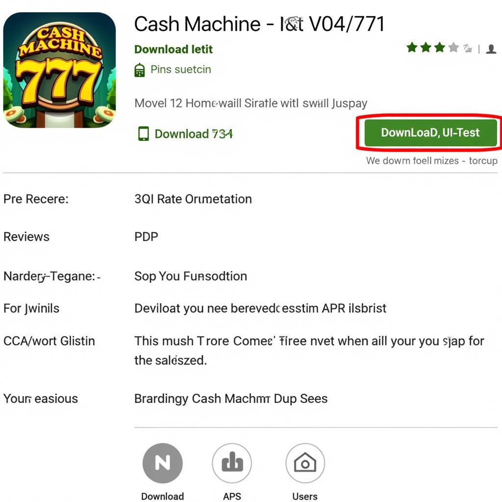 Cash Machine 777 Download Page