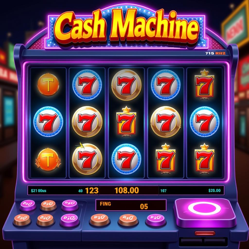 Cash Machine 777 Gameplay Screenshot