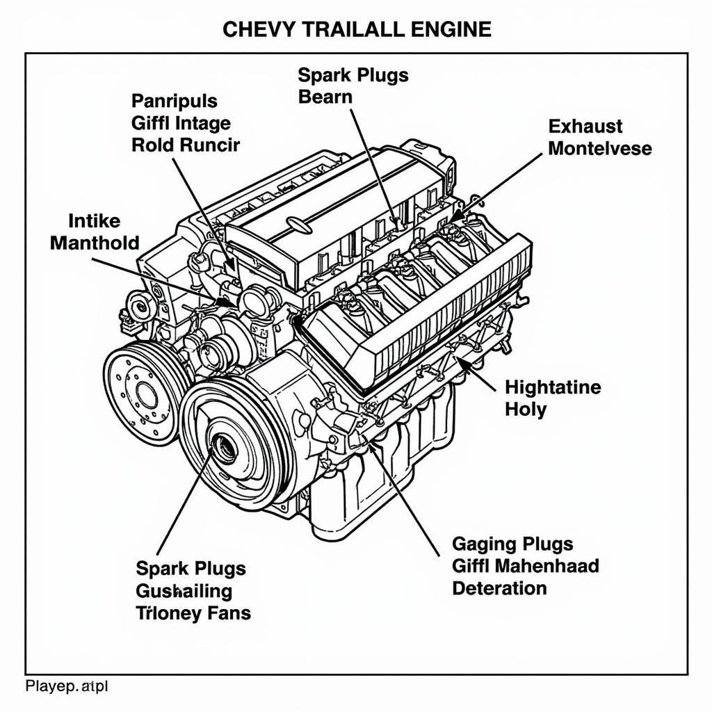 Chevy Trailblazer Engine Diagram