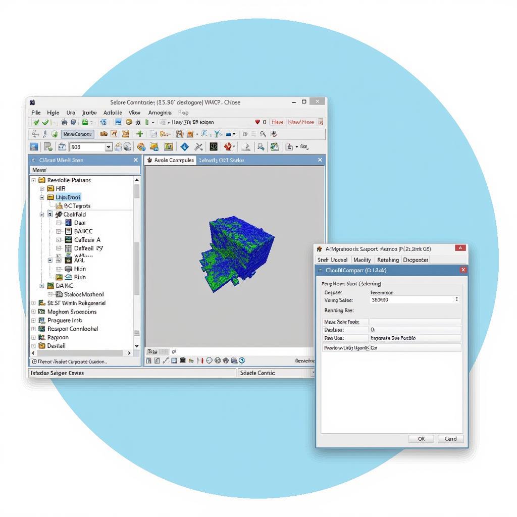 CloudCompare User Interface