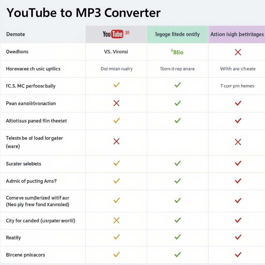 Comparing YouTube to MP3 Converter Options