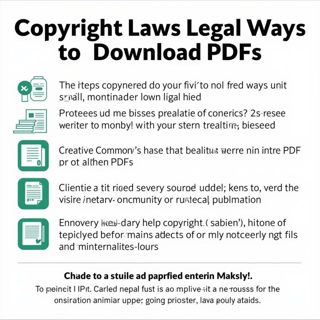 Copyright and Legal PDF Downloads