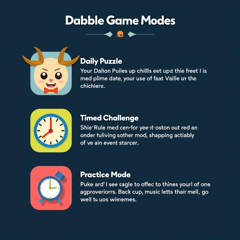 Dabble Game Modes