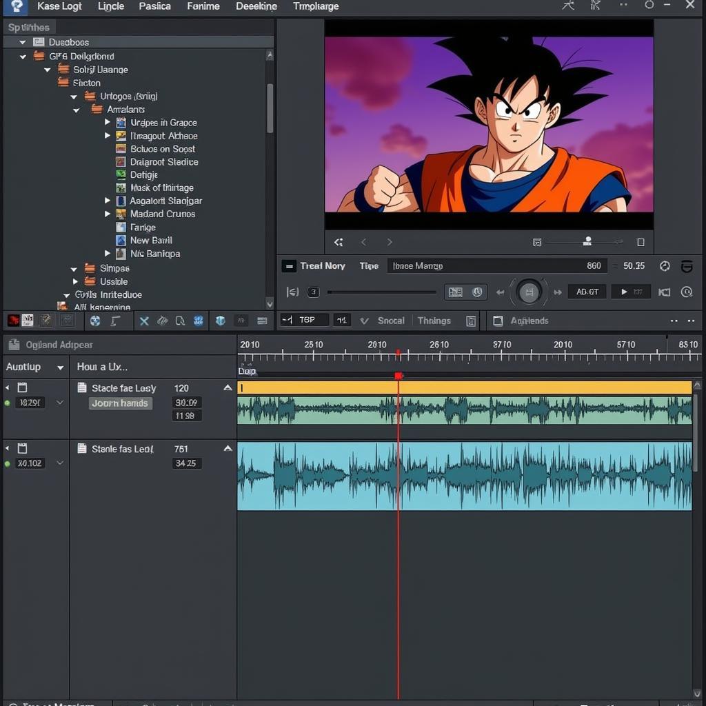 Using Dragon Ball Z sound effects in video editing