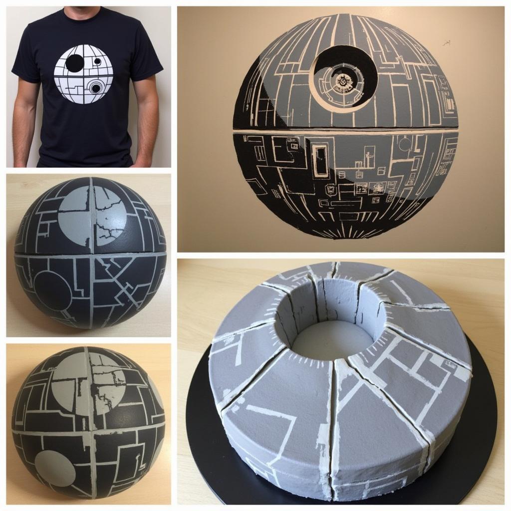 Death Star Stencil Applications