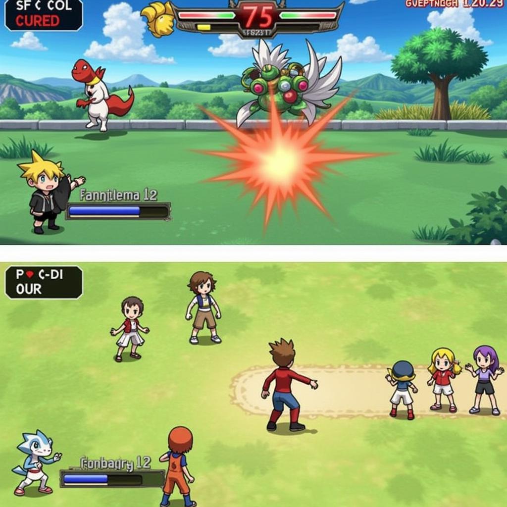 Digimon Fire Red Gameplay Screenshot