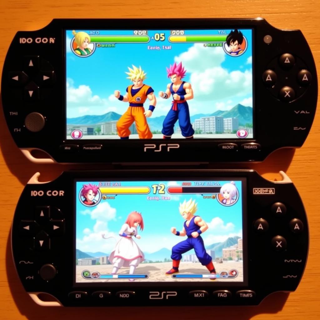 Dragon Ball Tag Team PSP Gameplay Screenshot