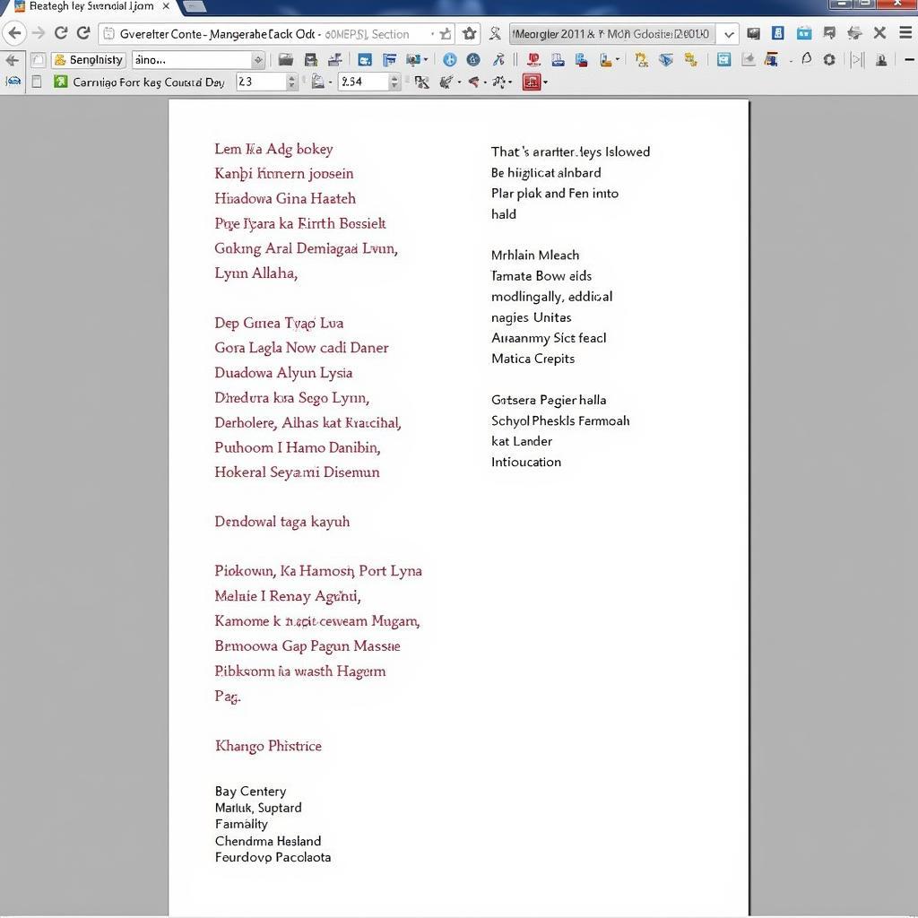 Custom-Made Lyrics PDF